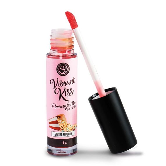 Рідкий вібратор LIP GLOSS VIBRANT KISS SWEET POPCORN sexstyle | Зображення 1