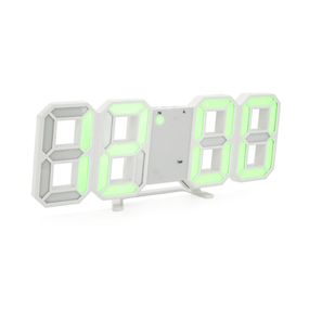 Электронные часы VST-LY1089,будильник,питание от кабеля 220V,Green Light,Box