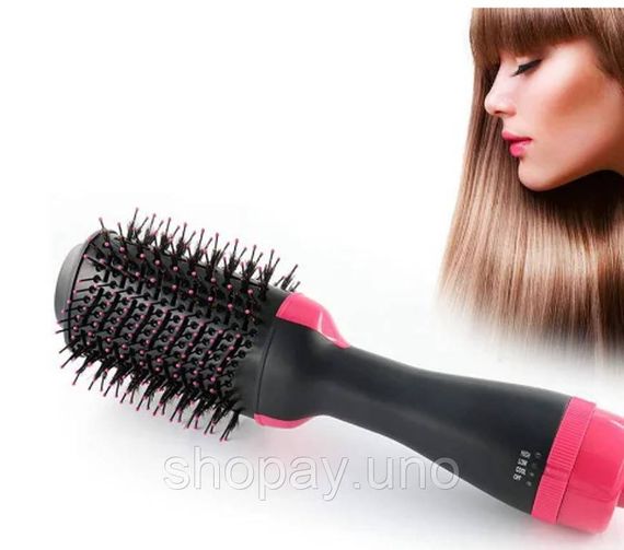 Фен - щетка для волос One Step Hair Dryer and Styler Вращающийся стайлер для укладки волос 3 в 1