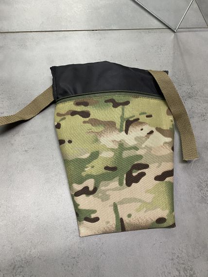 Підсумок з балістичним пакетом 2 класу, фартух напашник для плитоноски, розмір L, Мультикам, Cordura 1000D | Зображення 3