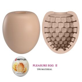 Мастурбатор яйцо Pretty Love Pleasure Egg бежевый sexstyle