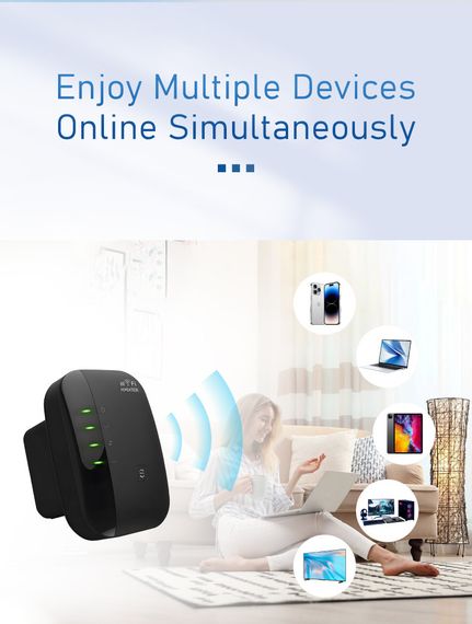 Wi-Fi ретранслятор, 300 Мбіт/с, 802.11N | Зображення 8