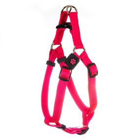 Шлея GimDog для собак Harlem X рожева нейлон 45-63 см/15 мм