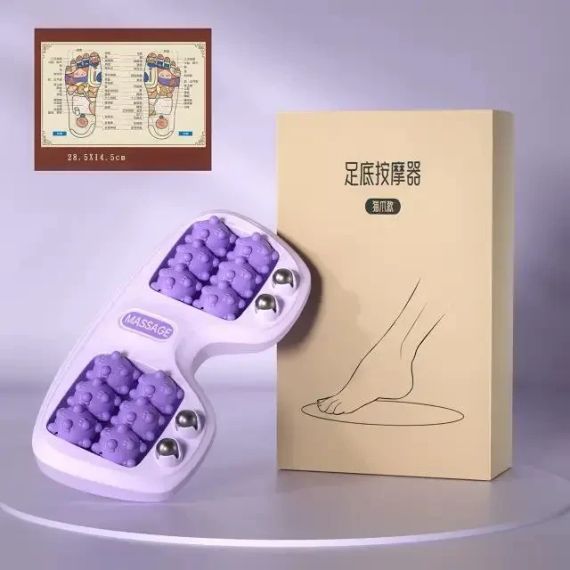 Портативний масажер для ніг Cat Claw Style Foot Massager з 12 роликами та 4 магнітними кульками | Зображення 6