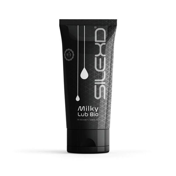 Лубрикант SilexD Milky Lub Bio на водній основі, з імітацією сперми, 100 мл Sex Aura