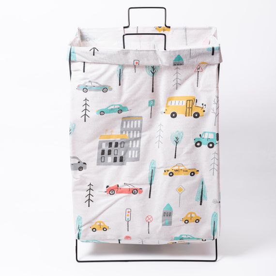 Кошик для білизни на підставці 36×30×55 (см) м'який HP-41-3