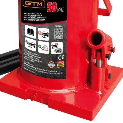 Домкрат GTM гидравлический бутылочный 50т (280-450мм) (TH95004) | Зображення 2