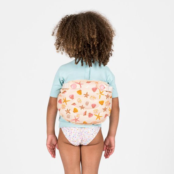 Пояс з нарукавниками Tiswim адаптивний для дітей 15-30 кг бежевий з принтом - One Size | Зображення 3