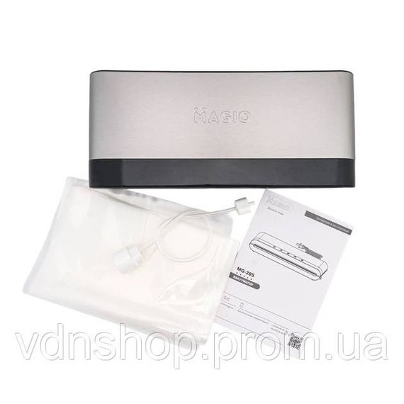 Сенсорний вакууматор Magio MG-385 автоматичний та ручний режим, вологе та сухе UA-37