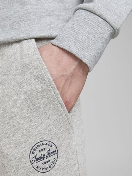 Підліткові спортивні штани-джогери для хлопчика Jack&Jones 146 см Сірі (250313009) | Зображення 3