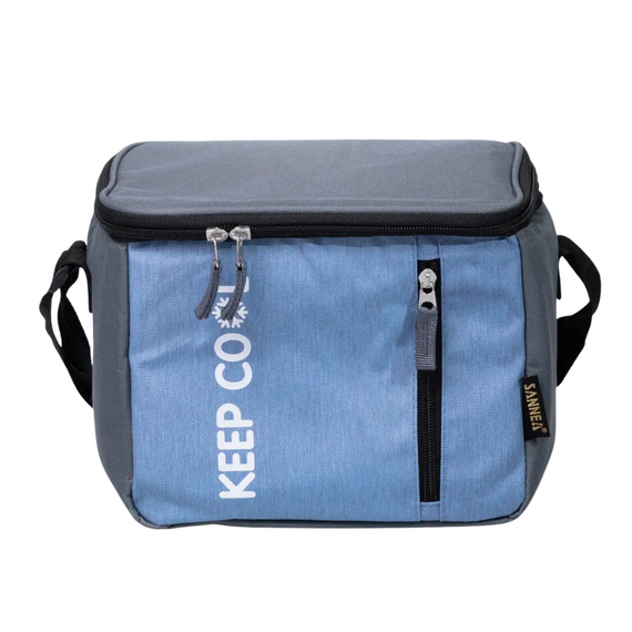 Термосумка холодильник 16 (л) для їжі, напоїв, пива холодильна сумка для риболовлі та пікніка Блакитний HP-14-17