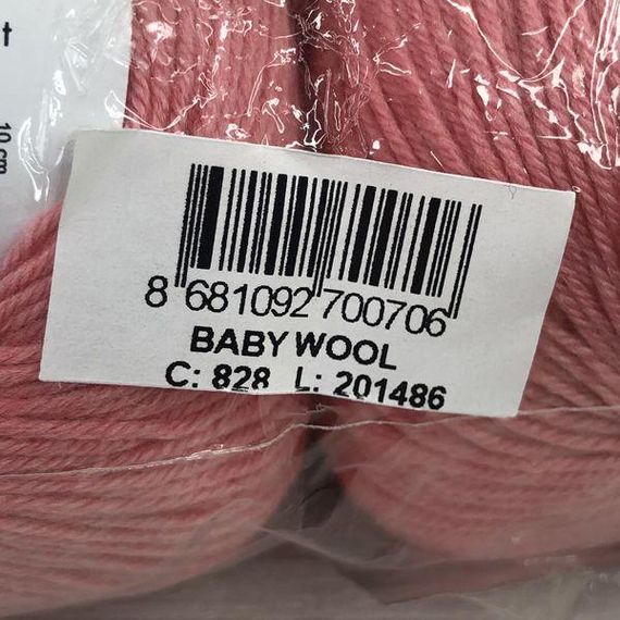 Пряжа Gazzal – Baby Wool колір 828 | Зображення 2