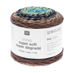 Шкарпеткова пряжа Rico Design Socks Super Soft Super Degrade, 005
