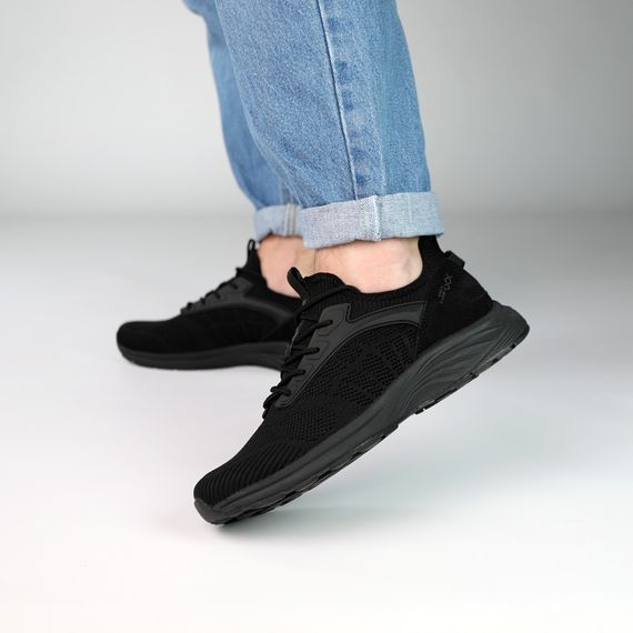 Кросівки чоловічі 591673 Чорні 41 42 43 44 45 46 | Зображення 8