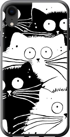 Чехол на iPhone XR Коты v2 "3565u-1560-17620"