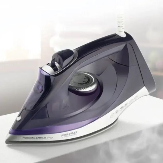 Праска парова електрична Domotec MS-1166P з керамічною підошвою 1600 Вт | Зображення 1