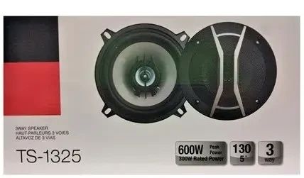 Колонки автомобильные Авто акустика TS-1325 5'', 3-х полосные мощность 300W | Зображення 1