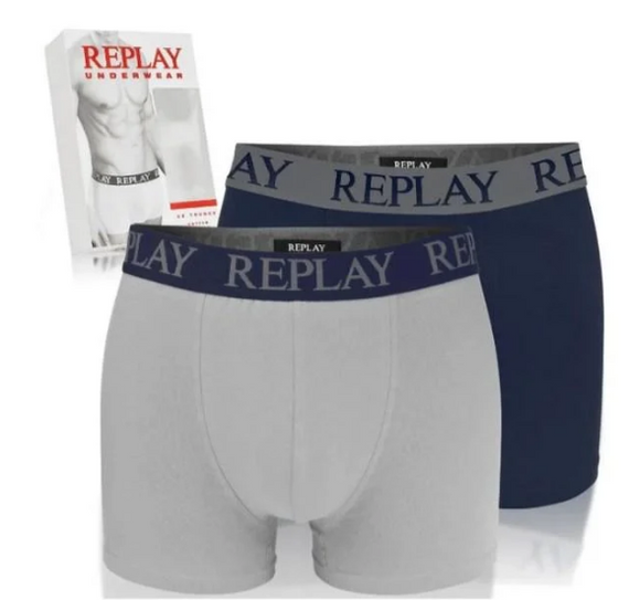 Чоловічі анатомічні труси боксери Replay (2 шт)