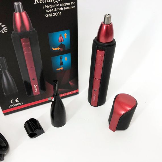 Профессиональная электробритва Gemei GM-3001 | Машинка мужская для бритья | HX-730 Триммер механический | Зображення 6