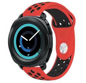 Спортивный ремешок Primo Perfor Sport для часов Samsung Gear Sport SM-R600 - Red&Black