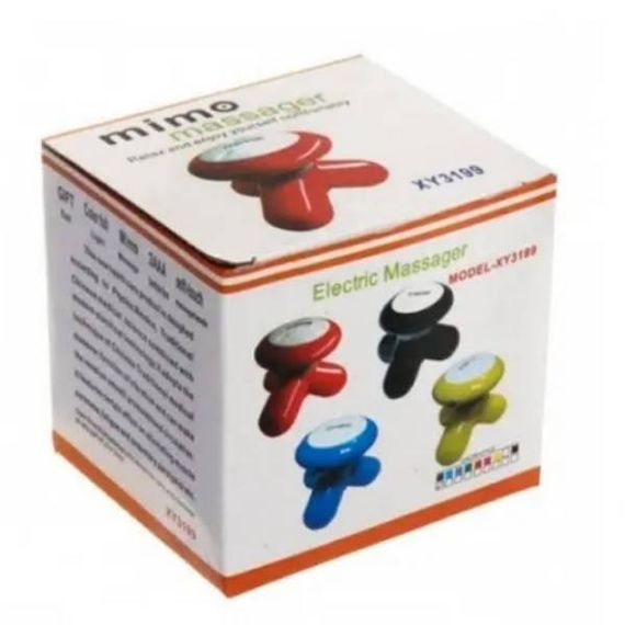 Мультифункціональний ручний міні вібромасажер Mimo Зелений