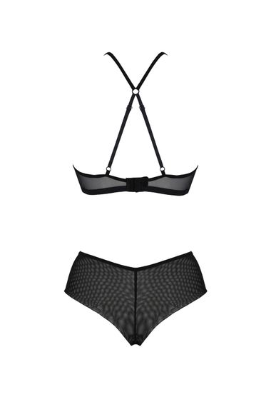 Комплект Passion KERRIA BIKINI black, S/M, бралет і трусики-бікіні | Зображення 3