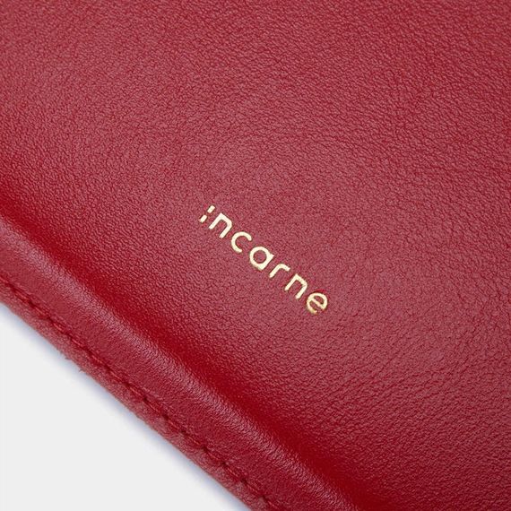 Чохол для ноутбука класичний Incarne Cline для MacBook Air 13" 2018-2025 cline-red-air-13 червоний | Зображення 5