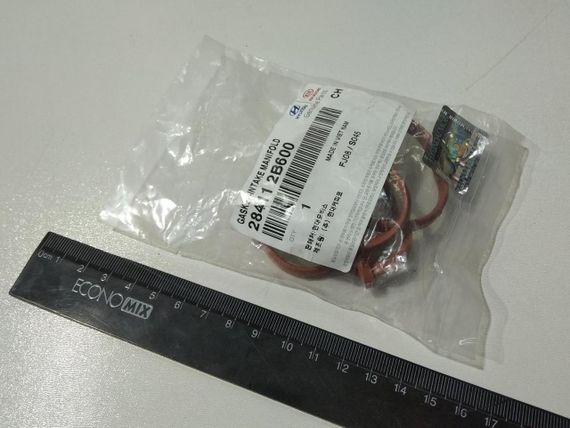 Прокладка колектора впускного Hyundai/KIA 1.6 G4FD, MOBIS (284112B600) (28411-2B600)