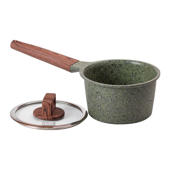 Сотейник з антипригарним покриттям об'ємом 1,6 л та товстим дном Ø 16 см MGC HP-4-444GR | Зображення 2