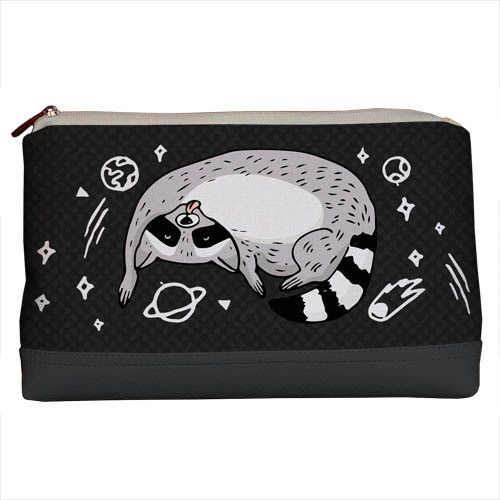 Косметичка дорожная женская Lovely Космічна дівчина 26x15x8 см