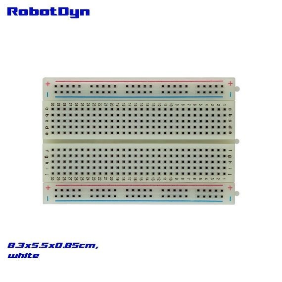 Макетна плата беспаечна Білий 400 точок