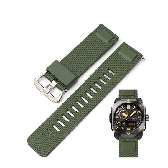 Ремінець для Casio Pro Trek PRW-6900Y Army Green SI | Зображення 1