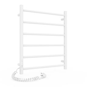 Электрическая полотенцесушилка Laris Зебра Альфа ЧФ6 500 х 600 Е (подкл. слева) R3