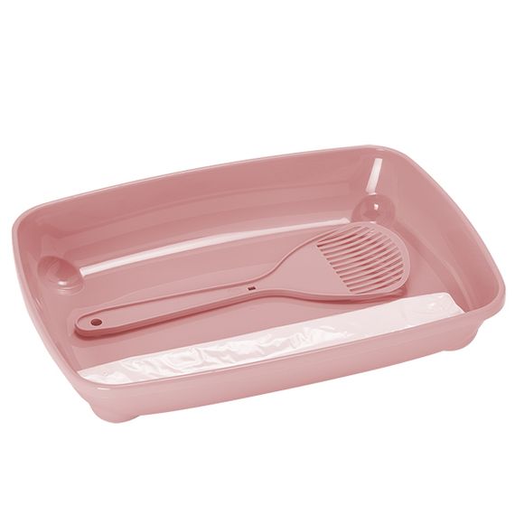 Moderna Arist-O-Tray туалет для котят, 37 х 28 х 6 см, розовый