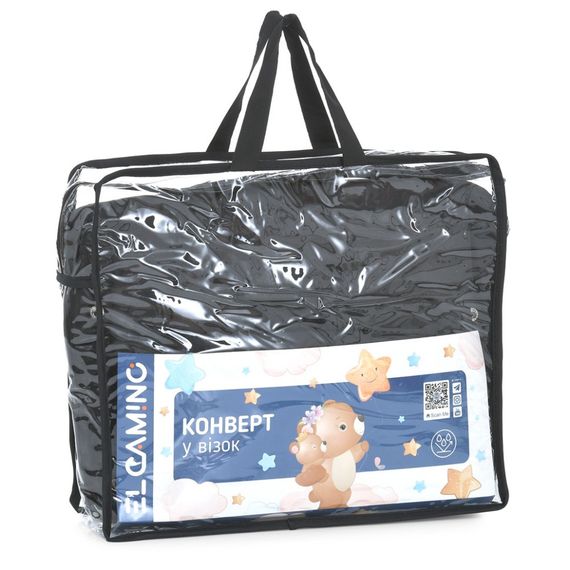 Конверт в коляску ME 1131 Footmuff Plus Black 100 х 53 см, застежки-молнии | Зображення 4