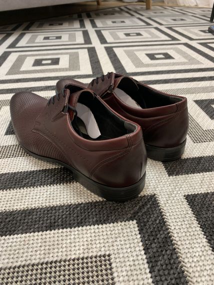 Чоловічі бордові туфлі 42 розмір | Зображення 3