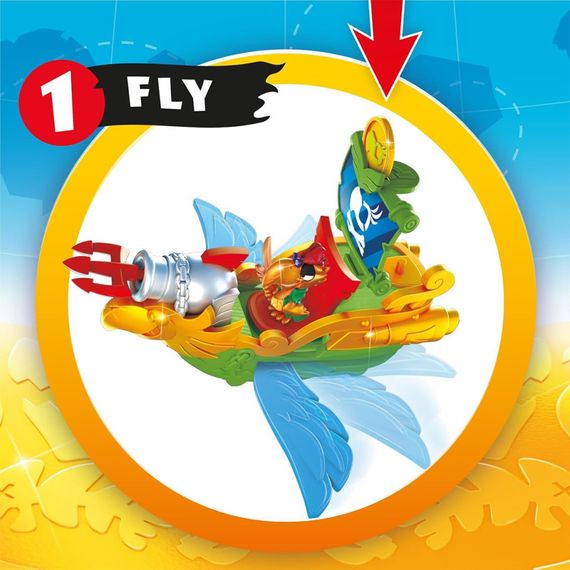 Дитячий іграшковий набір з фігурками "Піратський корабель Небесний мисливець" PIRATIX PPXSP114IN10 | Зображення 5