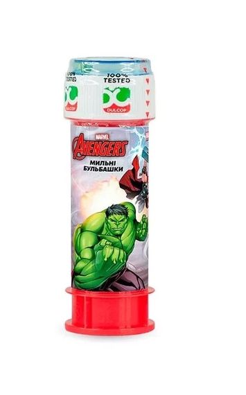 Мыльные пузыри "Принцессы/Мстители" 60 ml (8007315885102) Халк Вид 3