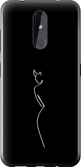 Чехол на Nokia 3.2 Силуэт1 "4590u-1705-17620"