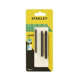 Набір свердел по плитці та склу Stanley 3 шт (STA53312)