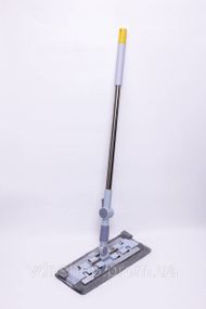 Плоска швабра для миття підлоги, стін та стелі універсальна швабра для прибирання Жовтий HP-35015-35Y
