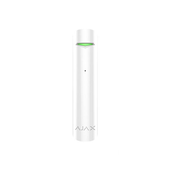 Бездротовий датчик розбиття скла Ajax GlassProtect white