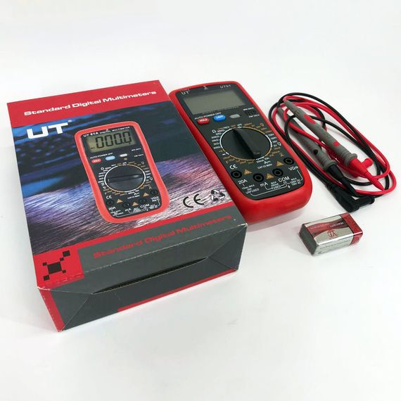 Электронный мультиметр Digital UT61, Тестер профессиональный, Мультиметр IN-170 тестер вольтметр | Зображення 6