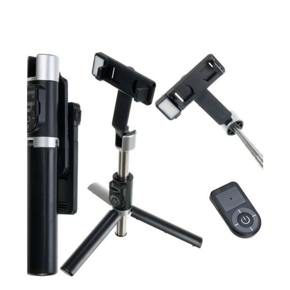 Монопод для селфи Монопод для селфи с триногой XPRO SS08 (38pc) черный  (MAW-40308_243) | Зображення 5