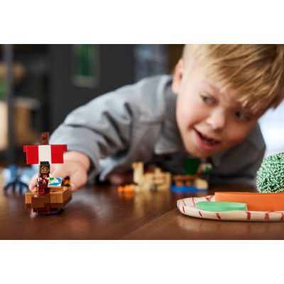 Конструктор LEGO Minecraft Путешествие на пиратском корабле (21259-) | Зображення 3