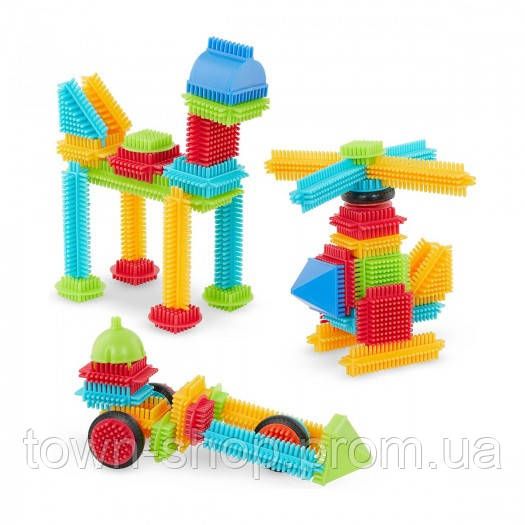 Конструктор серии Bristle Blocks - Строитель, 56 деталей | Зображення 1
