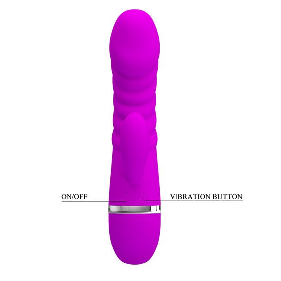 Вибратор - Pretty Love Tracy Vibrator Purple Sex Aura | Зображення 7