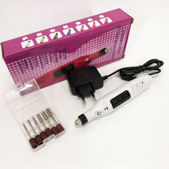 Ручной фрезер для ногтей SmartUs CBM-033 для маникюра и педикюра в домашних условиях. NP-930 Цвет: белый | Зображення 4