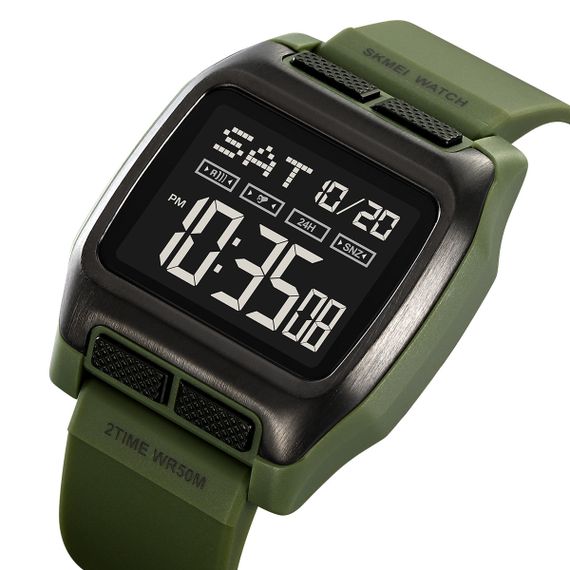 Годинник S2kmei 2193AG Army Green | Зображення 1