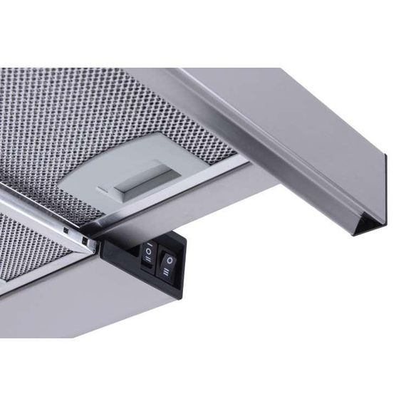 Телескопічна витяжка для кухні наржавейка 50 см VENTOLUX GARDA 50 INOX (700) SLIM | Зображення 4